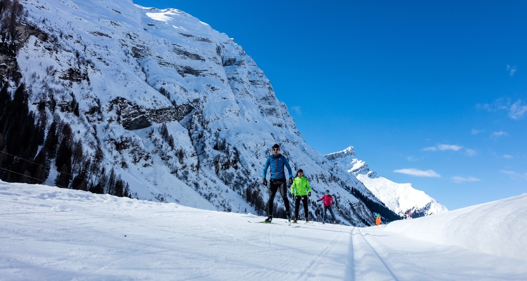Langlaufparadies Rheinwald