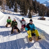 Toboggan run Mutta - north slope - Feldis