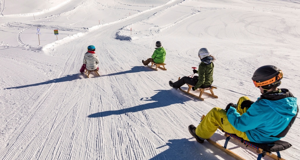 Schlittelweg Mutta - Südhang - Feldis