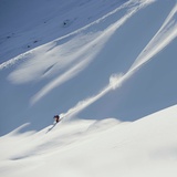 Freeriden in Davos, Nuoth Lietha, Petra, Marco Benz