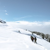 Snowshoeing in Lenzerheide