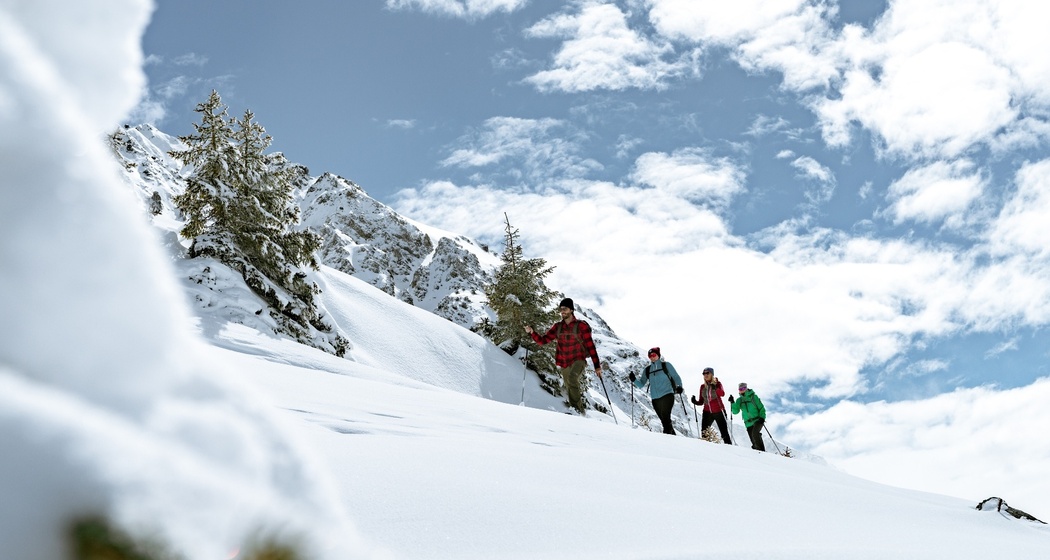 Schneeschuh laufen in Lenzerheide
