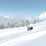 Randonnée hivernale à Lenzerheide