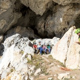 Familien-Klettersteig Partnunblick - Einstieg