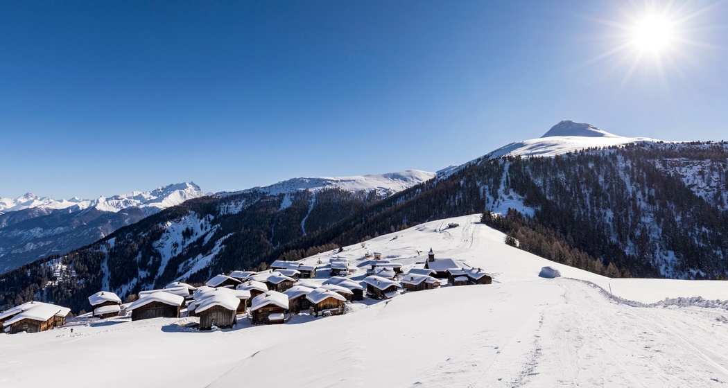 Winterwanderweg Muttner Höhi