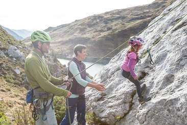 Familien-Klettergarten Partnunsee