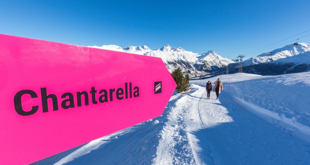 Winterwanderweg Marguns-Chantarella