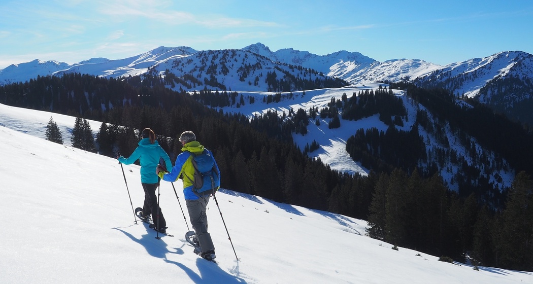 Schneeschuhtrail im Vorderprättigau