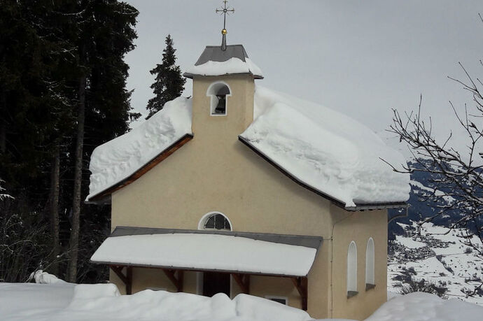 Kapelle Sogn Carli, Winter