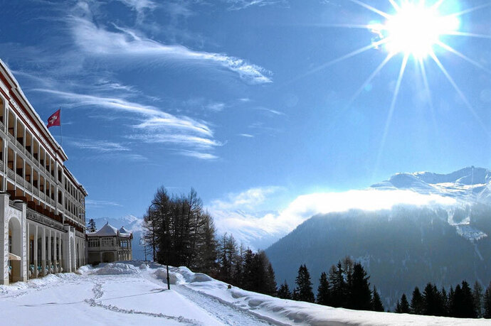 Schatzalp Snow Beach Terrassen-Restaurant