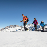 Rätikon Panoramatour Stels - St. Antönien mit den eindrücklichen Kalkwänden des Rätikons
