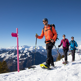 Markierte Schneeschuhtour "Rätikon Panoramatour" Stels - St. Antönien