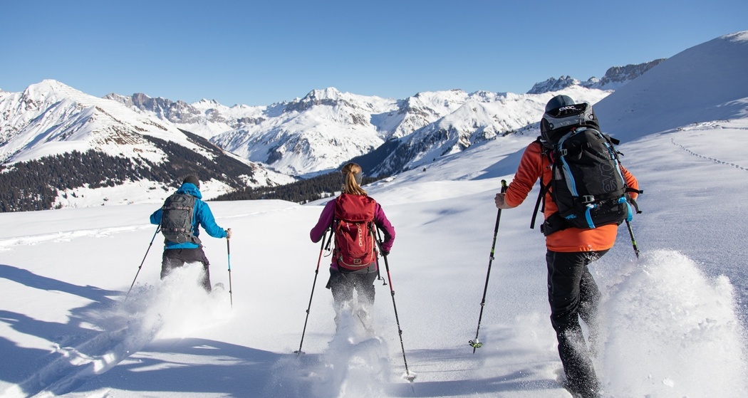Rätikon Panoramatour mit Blick Richtung St. Antönien