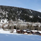 Plaun Sogn Leci with chapel