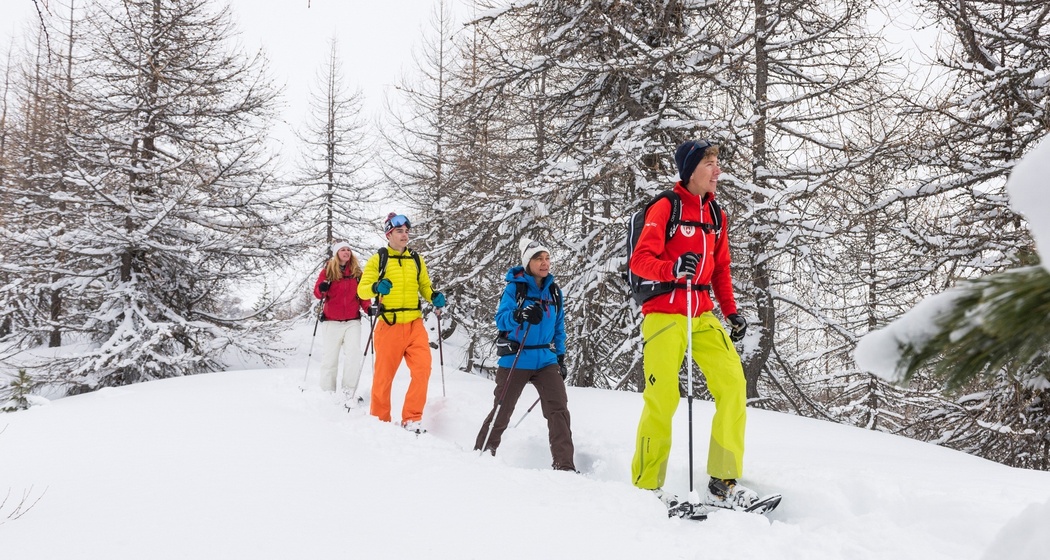 Schneeschuhtour in Sils
