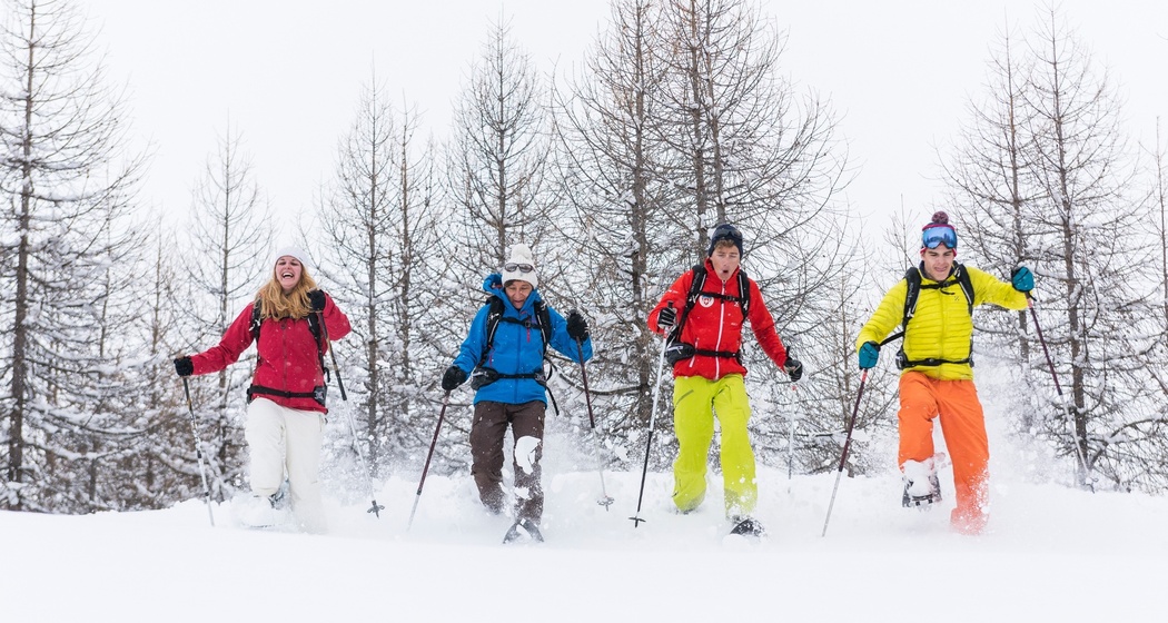 Schneeschuhtour in Sils