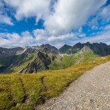 Die Wege auf diesem Trail sind breit und gut unterhalten