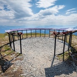 Vista panoramica a tutto tondo dal punto panoramico sul Tagweidlichopf