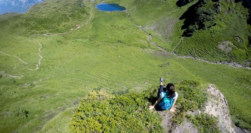 Blick auf das Vilterser Seeli