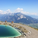 Speichersee Sunntigweid mit Strandkörben
