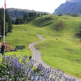 Vue en amont depuis le gué