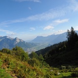 Vue sur la vallée