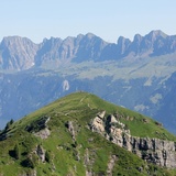 Blick zurück auf den Garmil