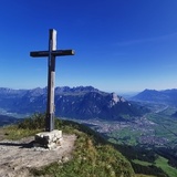 View from the Garmil into the valley