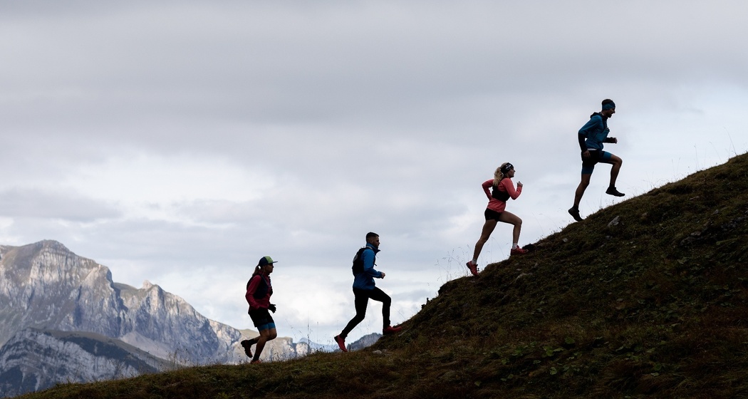 Trailrunning am Pizol vor imposanter Bergkulisse