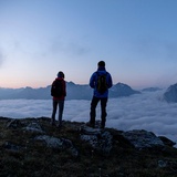 Vue depuis Muot da l'Hom