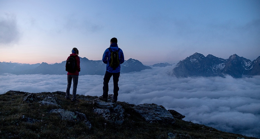 Aussicht von Muot da l'Hom