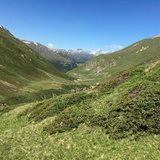 View back into Val Chamuera