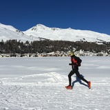 Trail runner à Champfèr