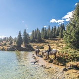 Lac de montagne "Lais da Flix"