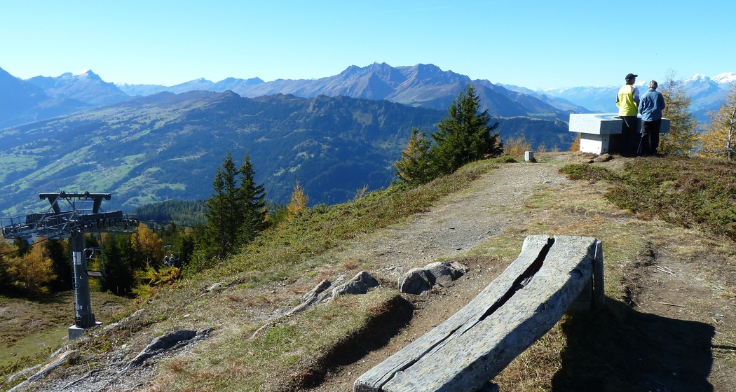 Aussichtspunkt Bergstation Feldis-Mutta