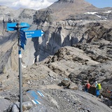 On the descent from Vorab; towards Martinsmadhütte SAC