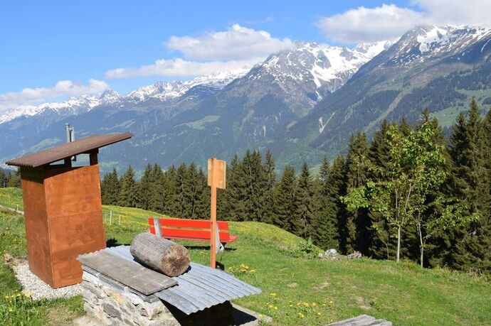 Feuerstelle/Grillplatz Bleika, Obersaxen