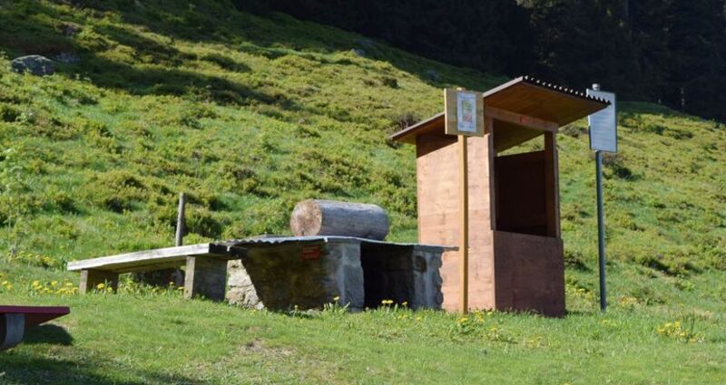 Feuerstelle/Grillplatz Bleika, Obersaxen