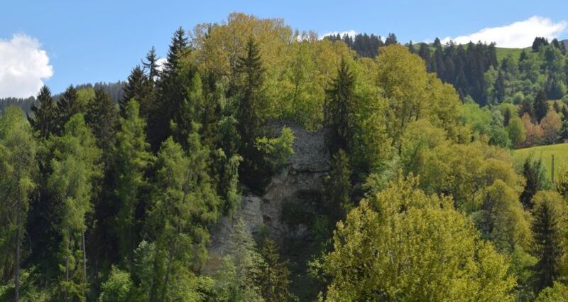 Burgruine Moregg, Obersaxen