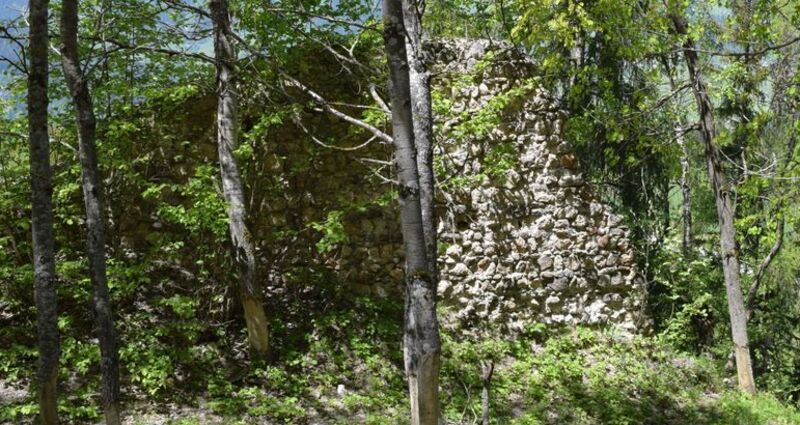 Burgruine Moregg, Obersaxen