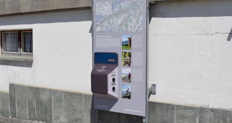 E-Bike Ladestation Cuolm Sura, Surcuolm