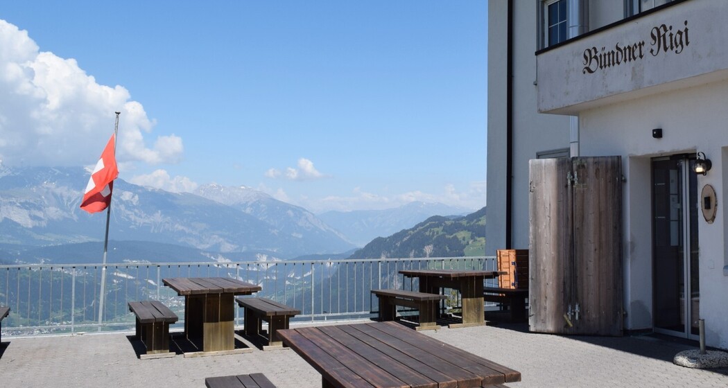 Terrasse Bündner Rigi