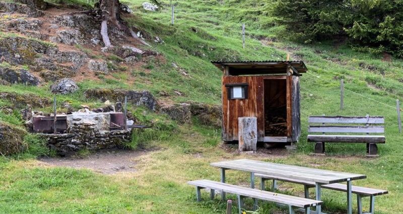 Feuerstelle Trutg da stiarls