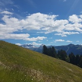 Aufstieg nach Scära