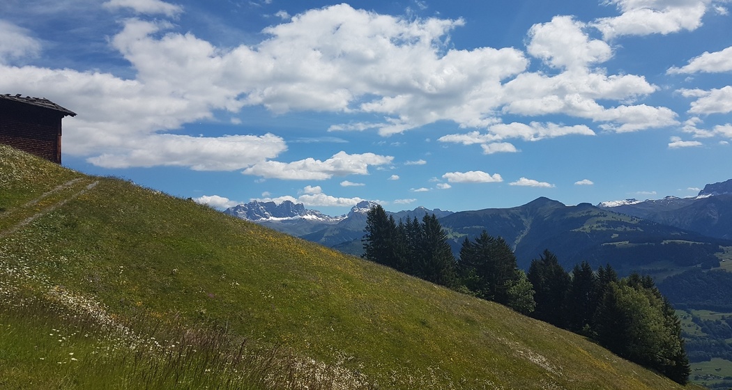 Aufstieg nach Scära