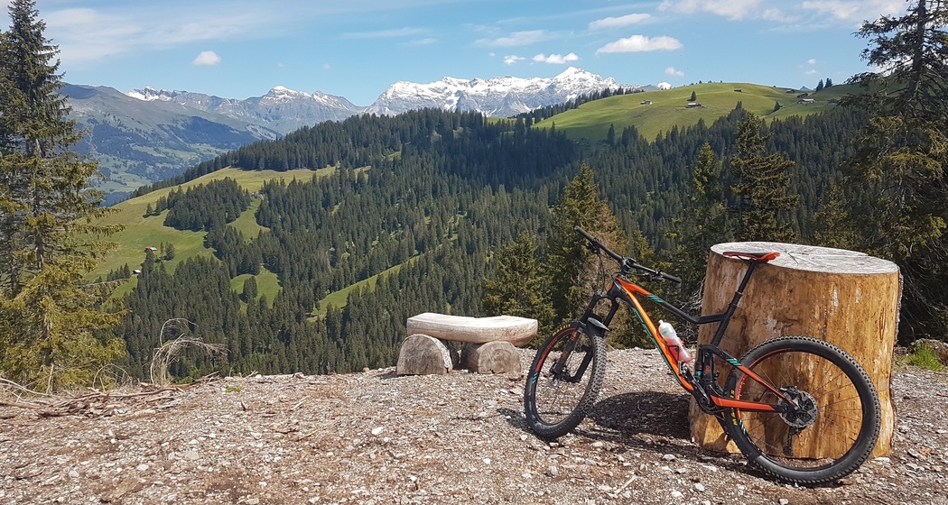 Biken mit Aussicht Rona
