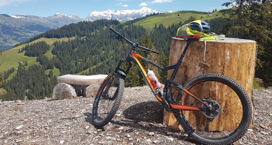 Biken mit Aussicht Rona