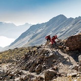 Bike-Trail im Val Schlattain