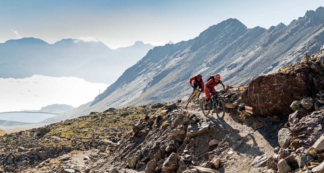 Bike-Trail im Val Schlattain