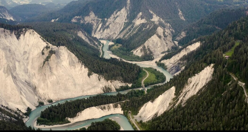 Rheinschlucht Wanderung (Ilanz-Reichenau)